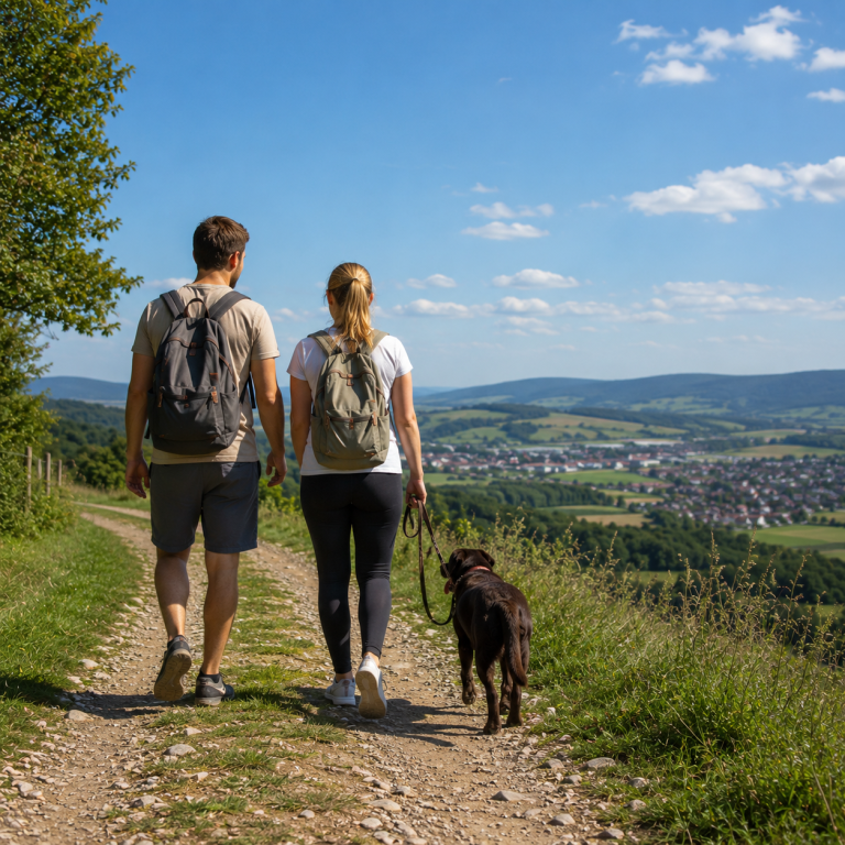 Neckar-Feld-Wiesenwege-Gassi-mit-Hund gute Gassi-Strecken für die Abwechslung zwischendurch - kein Schnick Schnack, einfach nur gute und bewährte Routen.